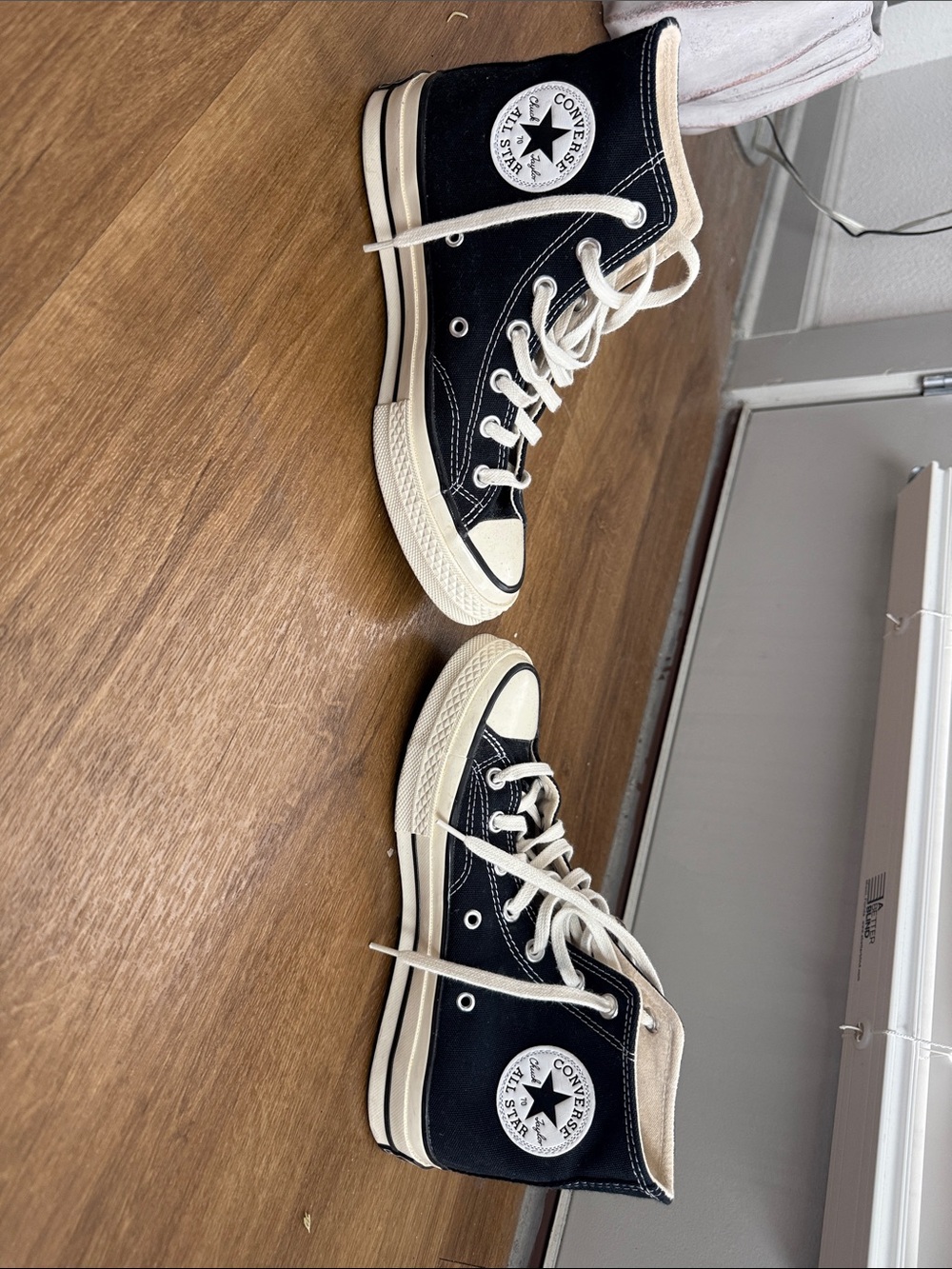 Chuck 70 Converse High Top Sneakers in Black and Cream